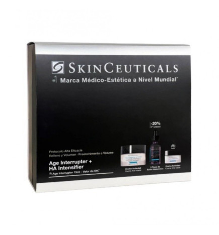 Skinceuticals A.G.E. Interrupter Advanced 48ml + H.A. Intensifier Sérum 30ml + A.G.E. Interrupter Advanced 15ml Coffret