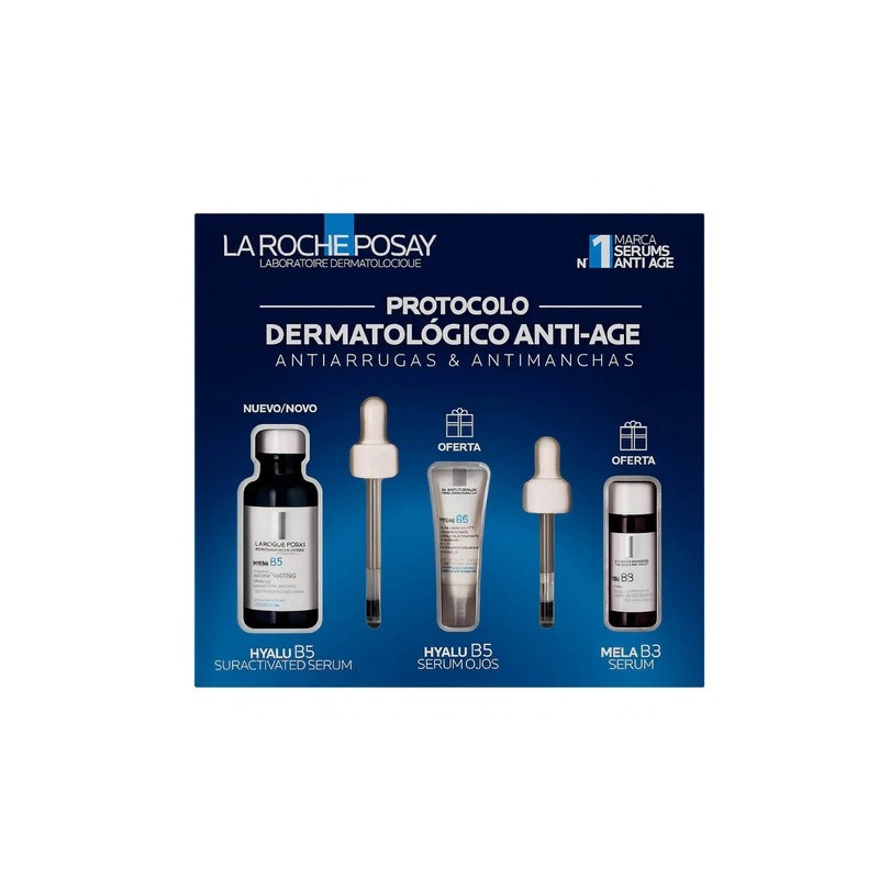 La Roche Posay Hyalu B5 Suractivated Sérum 30ml + Hyalu B5 Sérum Olhos 5ml+ Mela B3 Sérum 10ml Coffret La Roche Posay Hyalu B5 Suractivated Sérum 30ml + Hyalu B5 Sérum Olhos 5ml+ Mela B3 Sérum 10ml Coffret