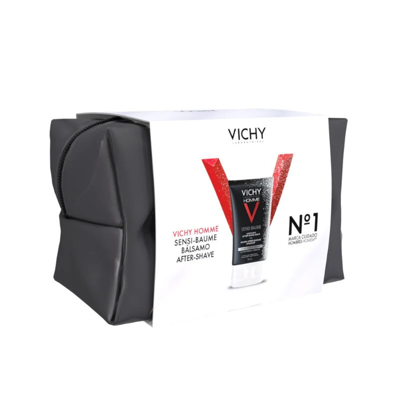 Vichy Homme Sensi-Baume Bálsamo After-Shave 75ml + Bolsa Coffret Vichy Homme Sensi-Baume Bálsamo After-Shave 75ml + Bolsa Coffret