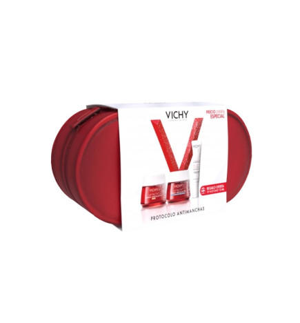 Vichy Liftactiv Pigment Specialist B3 Creme Dia 50ml + Creme Noite 50ml + Capital Soleil UV-Age Daily 15ml + Bolsa Coffret