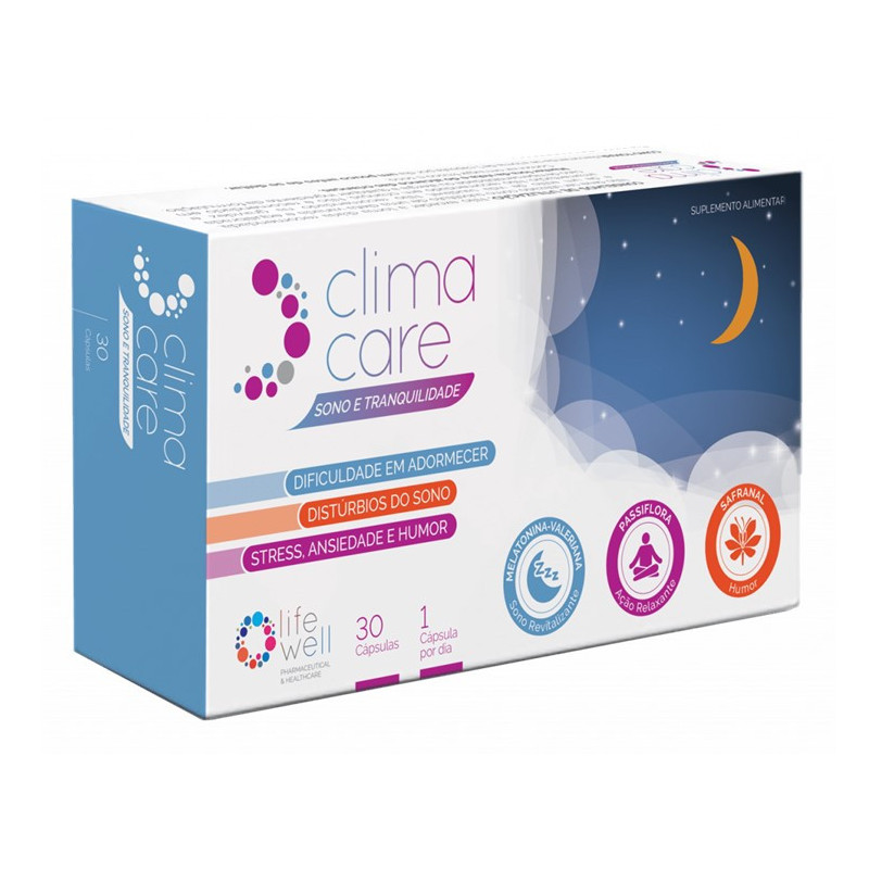 Climacare Sueño y Tranquilidad 30 Cápsulas