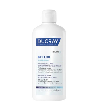Ducray Kelual Squanorm Champú Anticaspa Refrescante 400ml