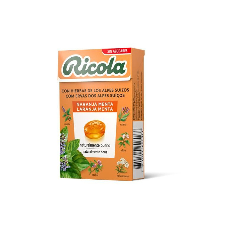 Ricola Orange Mint Candies 50g