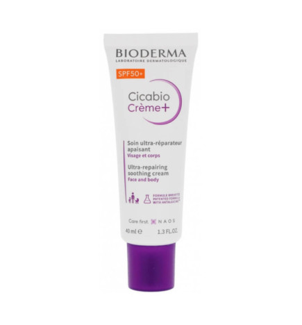 Bioderma Cicabio Crème+ SPF50+ 40 ml