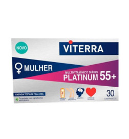 Viterra Platinum 55+ Mulher 30 Comp