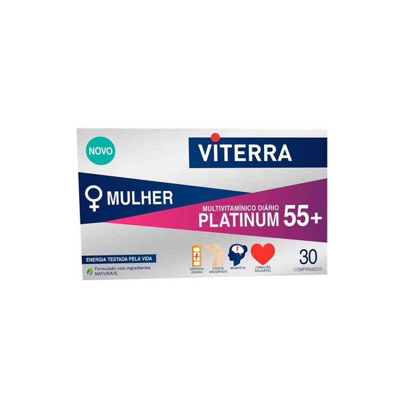 Viterra Platinum 55+ Mulher 30 Comp