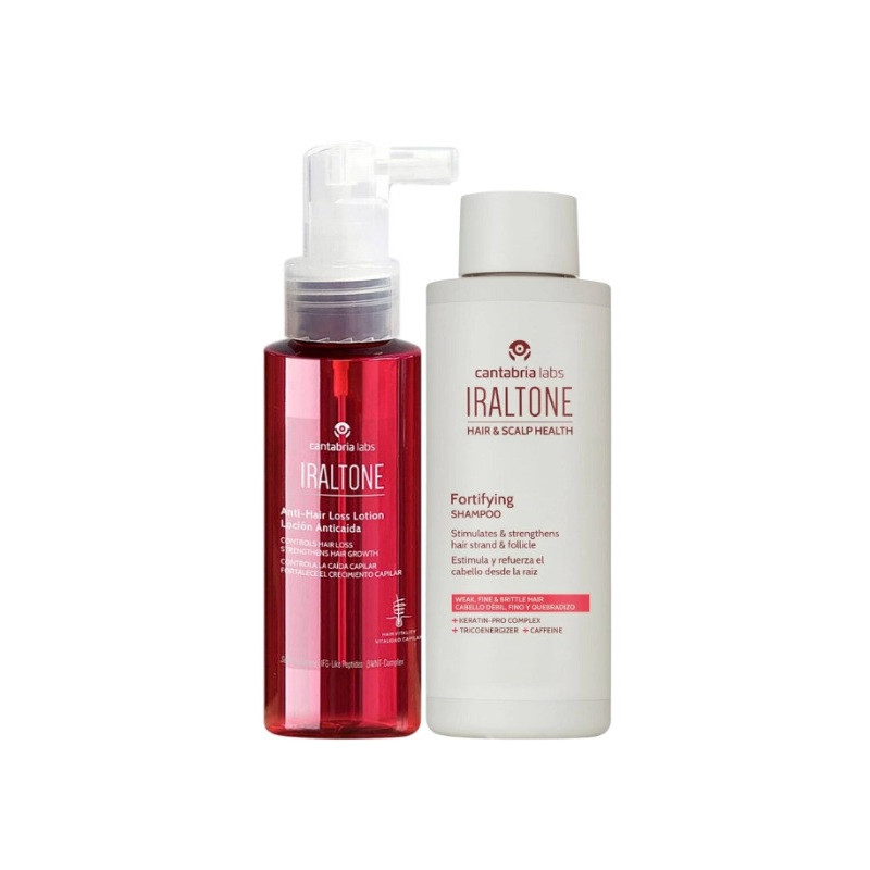 Iraltone Champô Fortificante 200ml + Loção Antiqueda 100ml