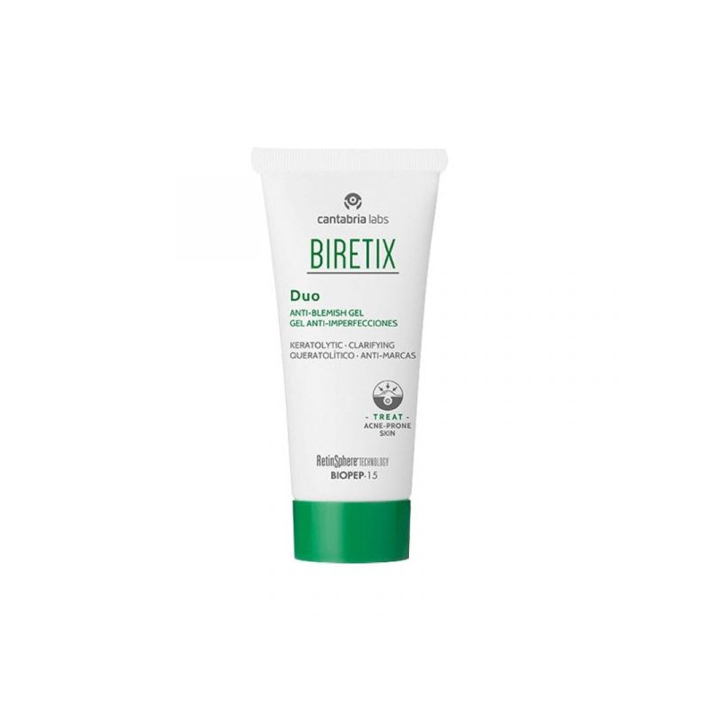 Biretix Duo Gel de Rosto Esfoliante Purificante Anti-Acne 30ml