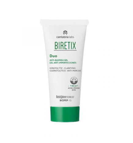 Biretix Duo Gel de Rosto Esfoliante Purificante Anti-Acne 30ml