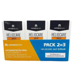 Heliocare Pack 360 D Plus 30 Cápsulas x3