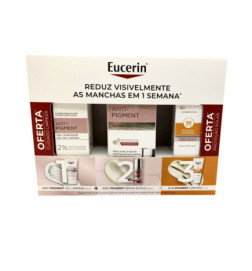 Eucerin Anti-Pigment Gel de Limpeza 20ml + Sérum Duplo 30ml + Oferta Protetor Solar Pigment Control 7ml Pack