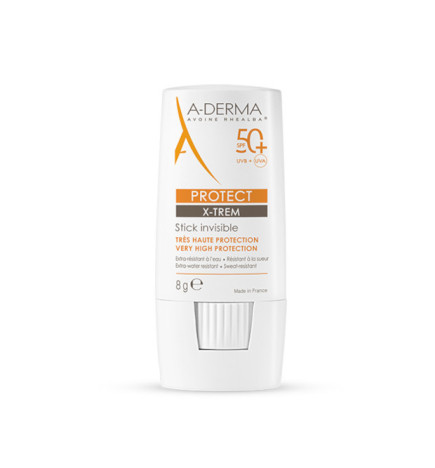 A Derma PROTECT X-TREM STICK INVISÍVEL SPF 50+ 8 gr