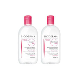 Bioderma Sensibio H2O 500ml x 2