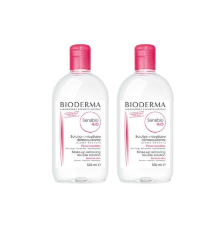 Bioderma Sensibio H2O 500ml x 2