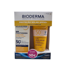 Bioderma Photoderm XDefense Ultra-Fluido SPF50+ 40ml + Photoderm Leite Ultra SPF50+ 100ml Pack