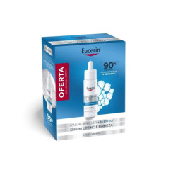 Eucerin Hyaluron-Filler 3x Effect Sérum Efeito Lifting Firmeza 30ml + Dermatoclean Hyaluron Gel de Limpeza 200ml Pack