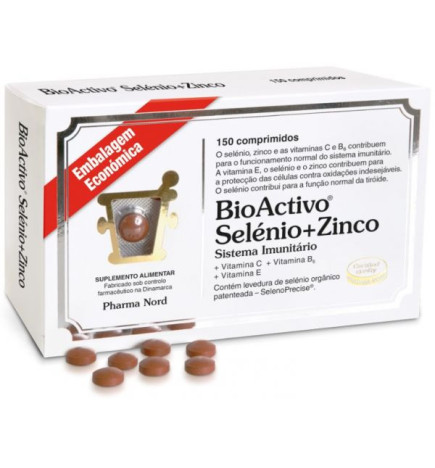 Bioactivo Selénio + Zinco 150 Comprimidos