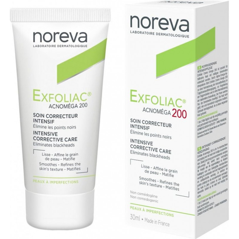 Noreva Exfoliac Acnomega 200 Cream 30ml