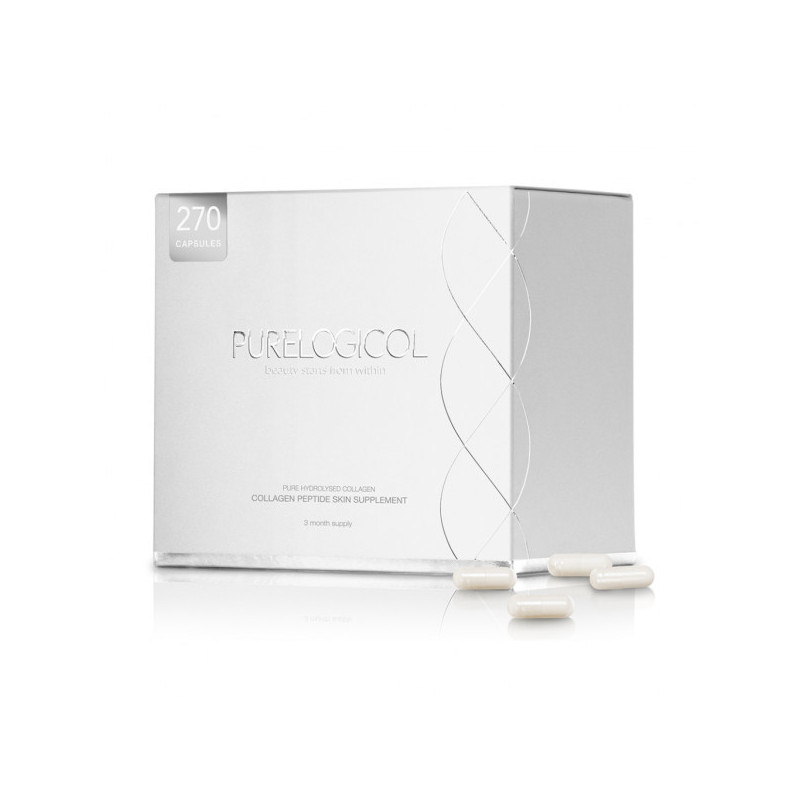 Purelogicol Collagen Peptide Skin Supplement 270 Cápsulas