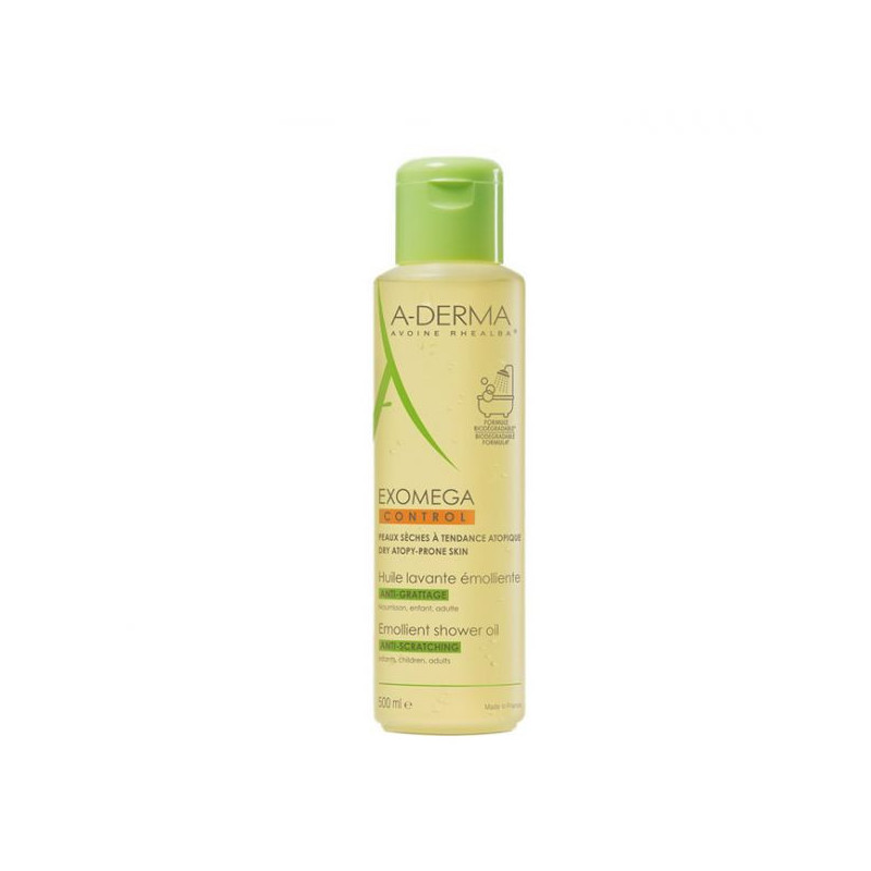 A-Derma Exomega கண்ட்ரோல் ஷவர் ஆயில் 500ml