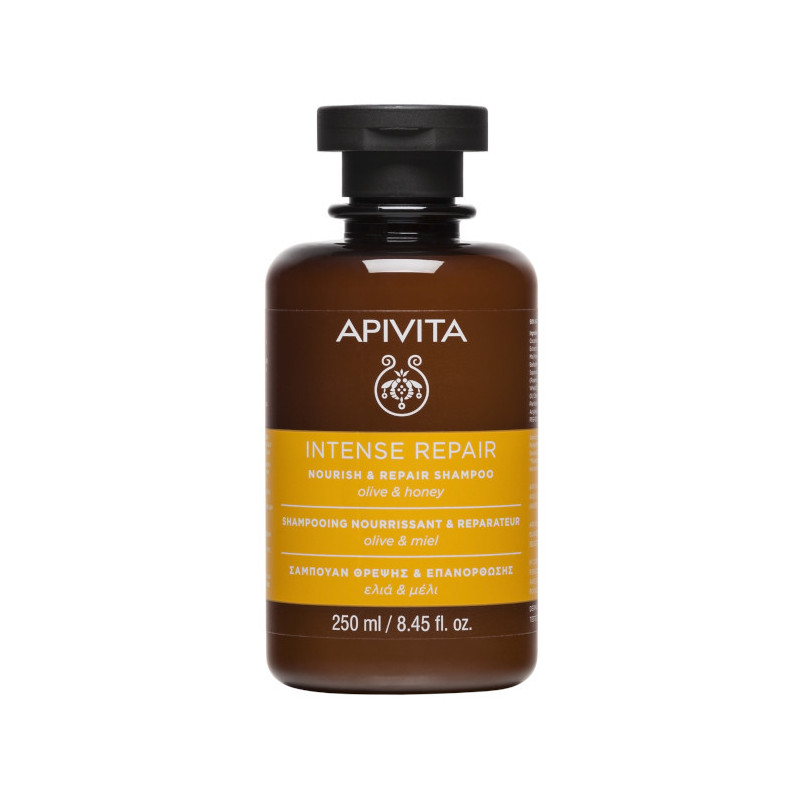 Apivita Keratin Repair Shampoo - Nourishing and Repairing 250ml