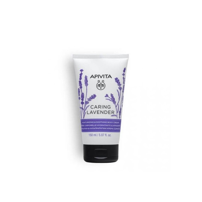 Apivita Feuchtigkeitsspendende und beruhigende Lavendelcreme 150 ml