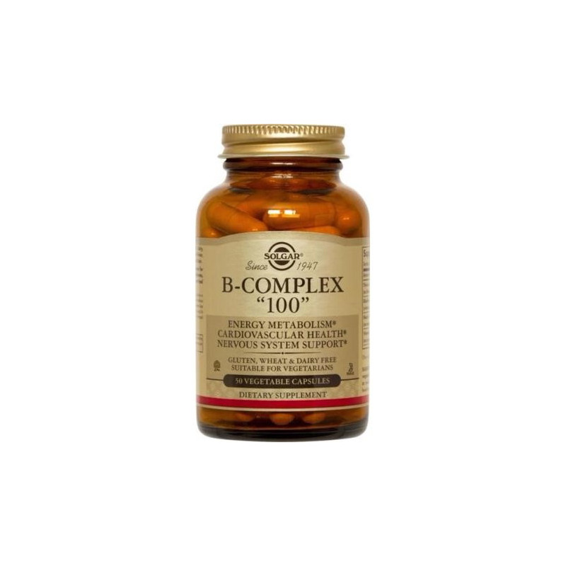 Solgar Complex Vitamin B 100 50 Kapseln