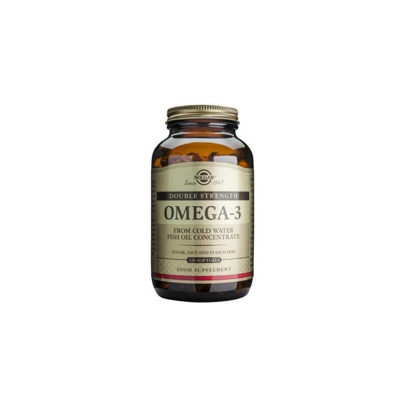 Solgar Omega-3 Doble Fuerza 120 Cápsulas Blandas