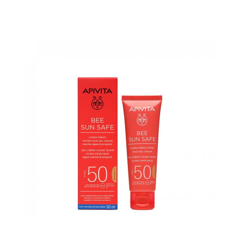 Apivita Bee Sun Safe Hydra Fresh Crema Con Color SPF50 50ml