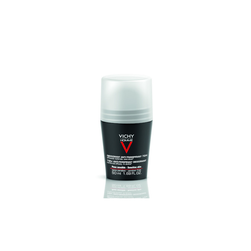 Vichy Homme Deo 滚珠 Vichy Homme 72 小时 50 毫升