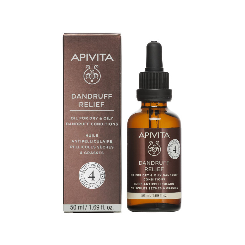 Apivita Aceite Calmante Anticaspa 50ml