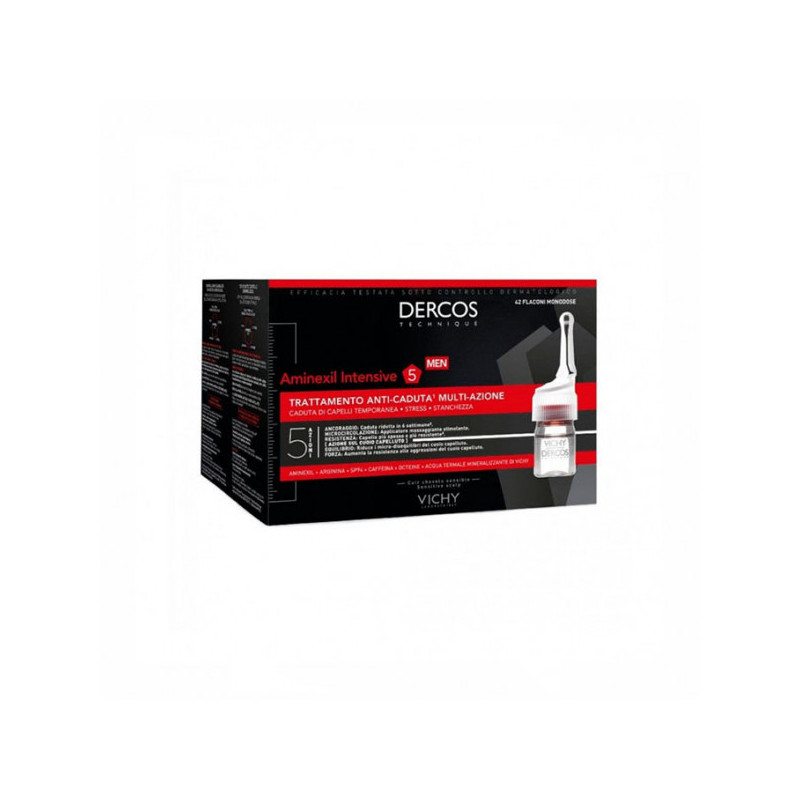 Vichy Dercos Aminexil Clinical 5 - Hombre 42 Ampollas