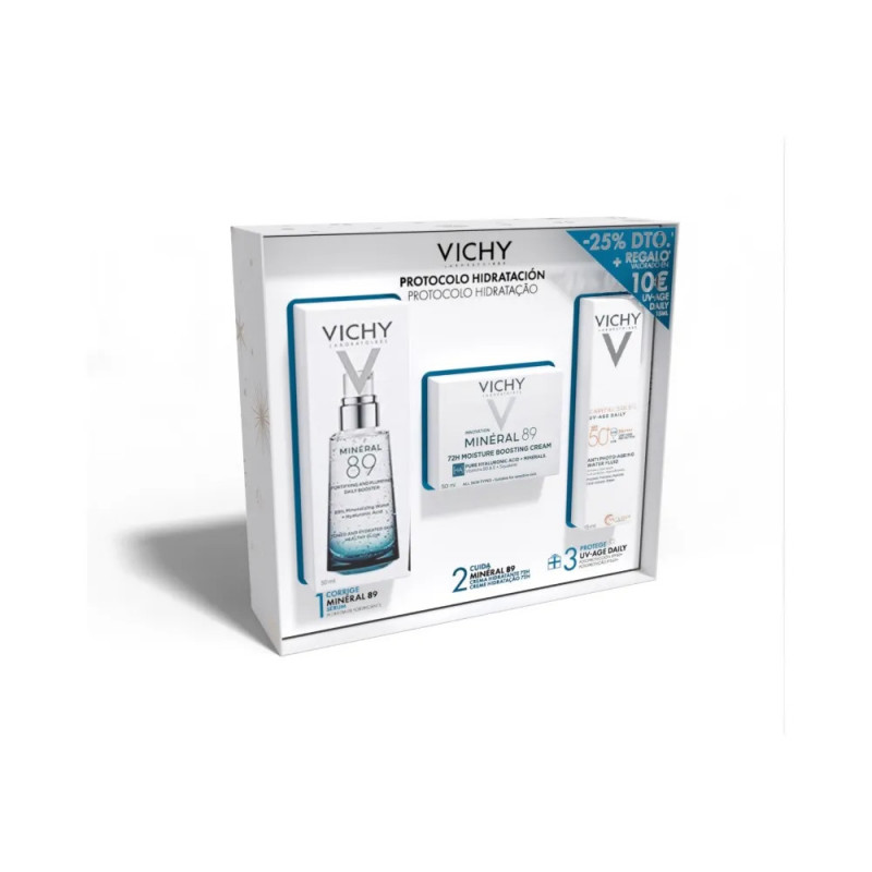 Vichy Pack Mineral 89 Hydration Protocol