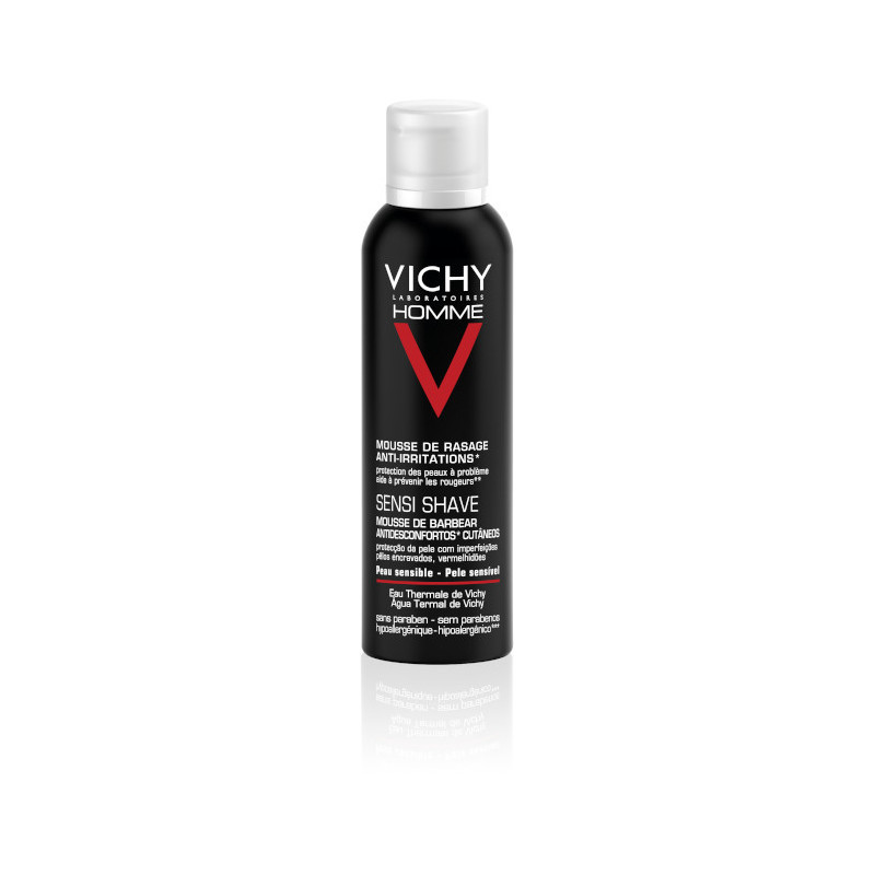 Vichy Homme Mousse à Raser Anti-irritation 200 ml