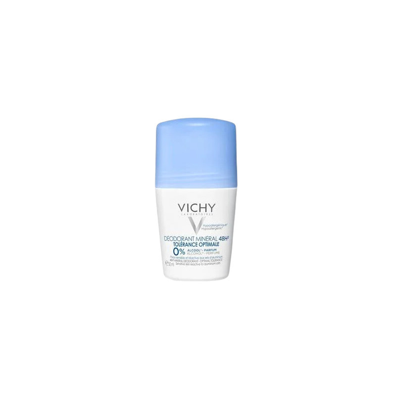 Vichy Déodorant Roll On Minéral 48h 50 ml