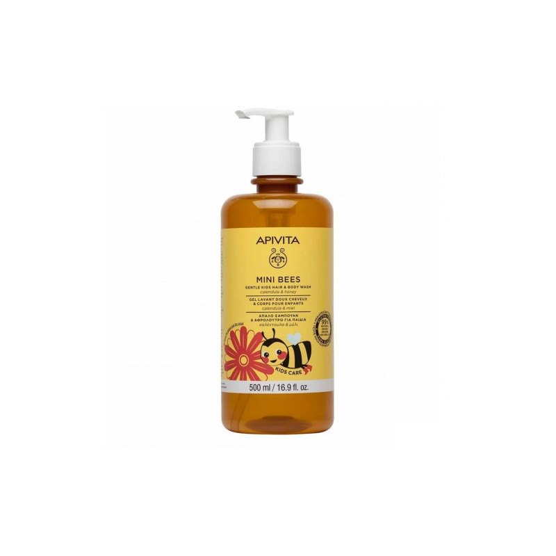 Apivita Mini Abeilles Gel Cheveux et Corps Enfants 500 ml