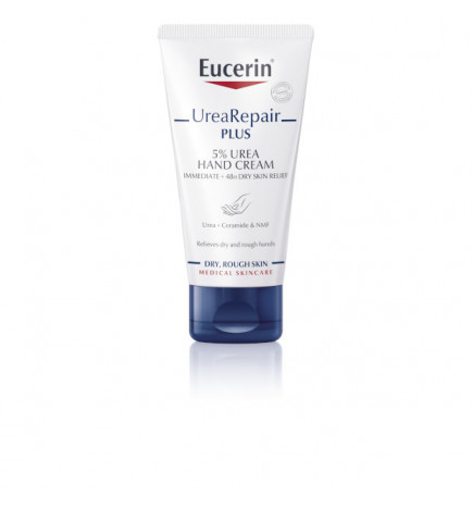 Crème pour les mains Eucerin Urea Repair Plus 75 ml