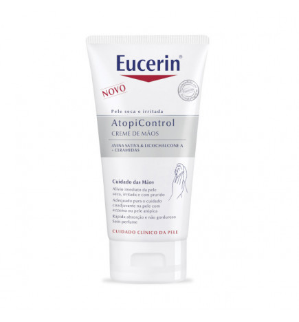 Eucerin Atopicontrol Creme De Mãos 75ml