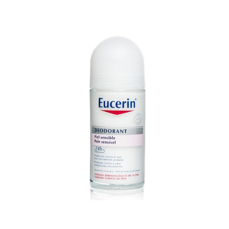 Eucerin Desodorizante 48H 0% Alumínio 50ml