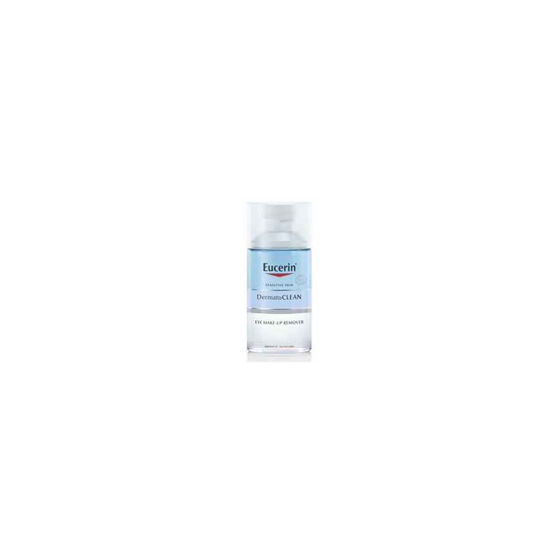 Eucerin Dermatoclean [acide hyaluronique] Démaquillant pour les yeux 125 ml