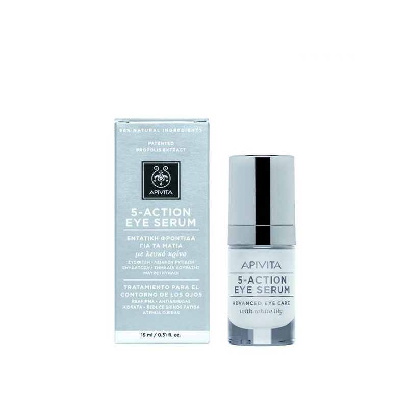 Apivita 5-Action Augenserum 15 ml