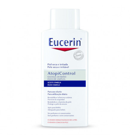 Eucerin Atopicontrol Óleo De Banho 400ml