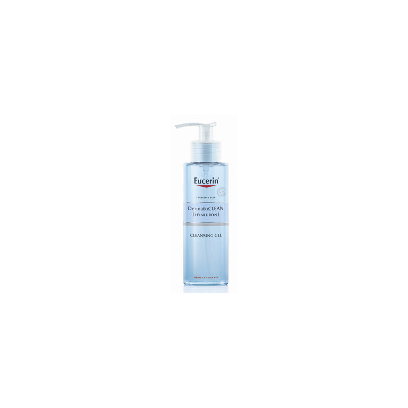 Eucerin Dermatoclean [acide hyaluronique] Gel nettoyant 200 ml