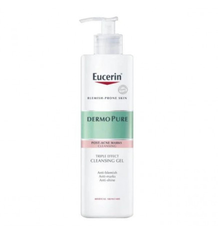 Eucerin Dermopure Oil Control Gel limpiador concentrado 400 ml