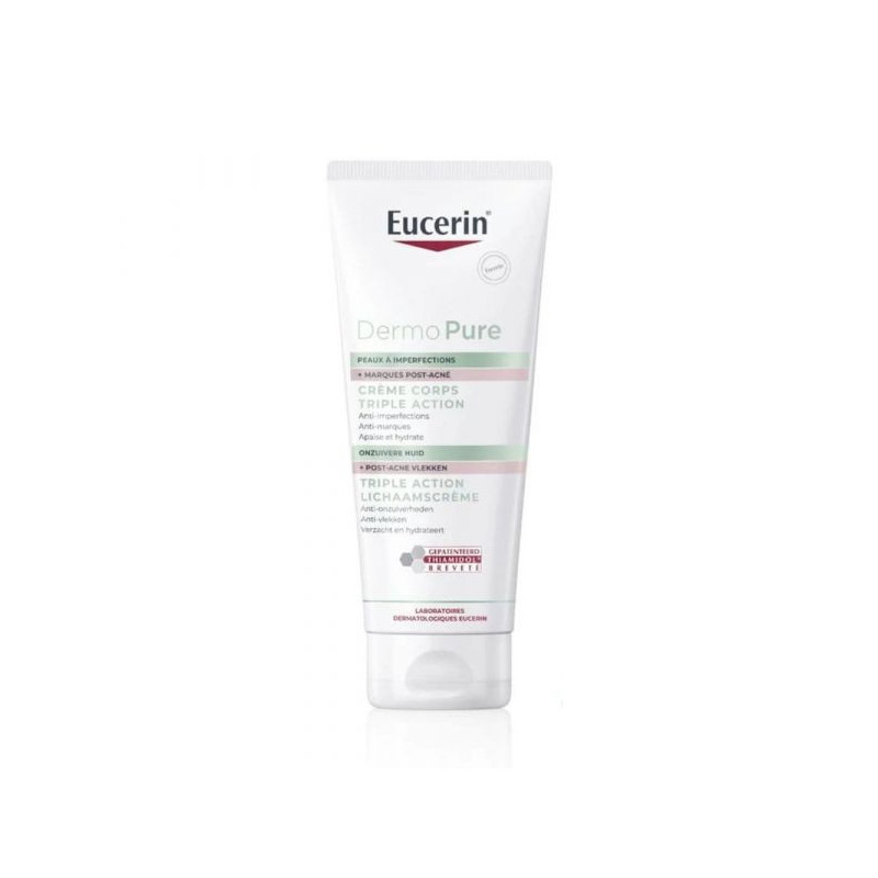 Eucerin Dermopure Oil Control Creme de Corpo Triplo Efeito 200ml