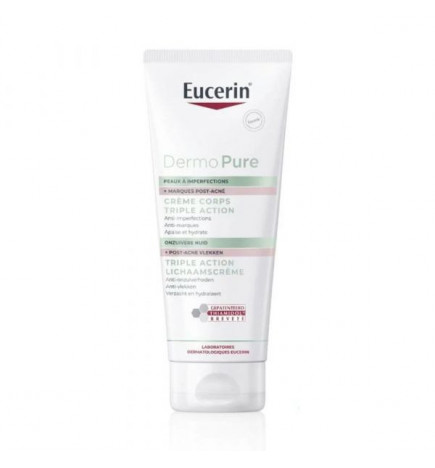 Eucerin Dermopure Oil Control Triple Effect Body Cream 200ml