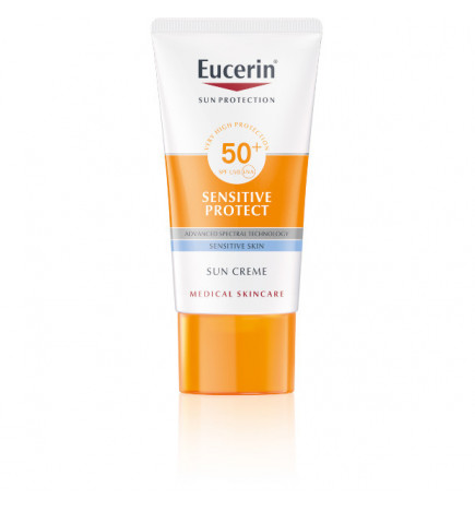 Eucerin Krem przeciwsłoneczny do twarzy SPF50+ 50ml