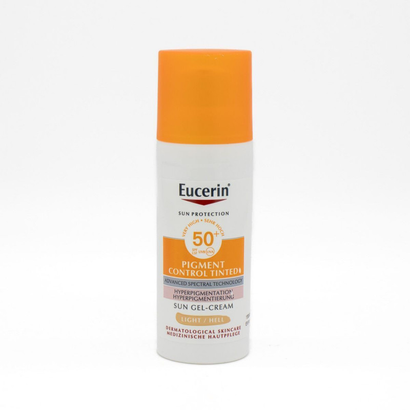 Eucerin Protetor Solar Pigment Control Gel-Creme C/Cor - Claro SPF50+ 50ml