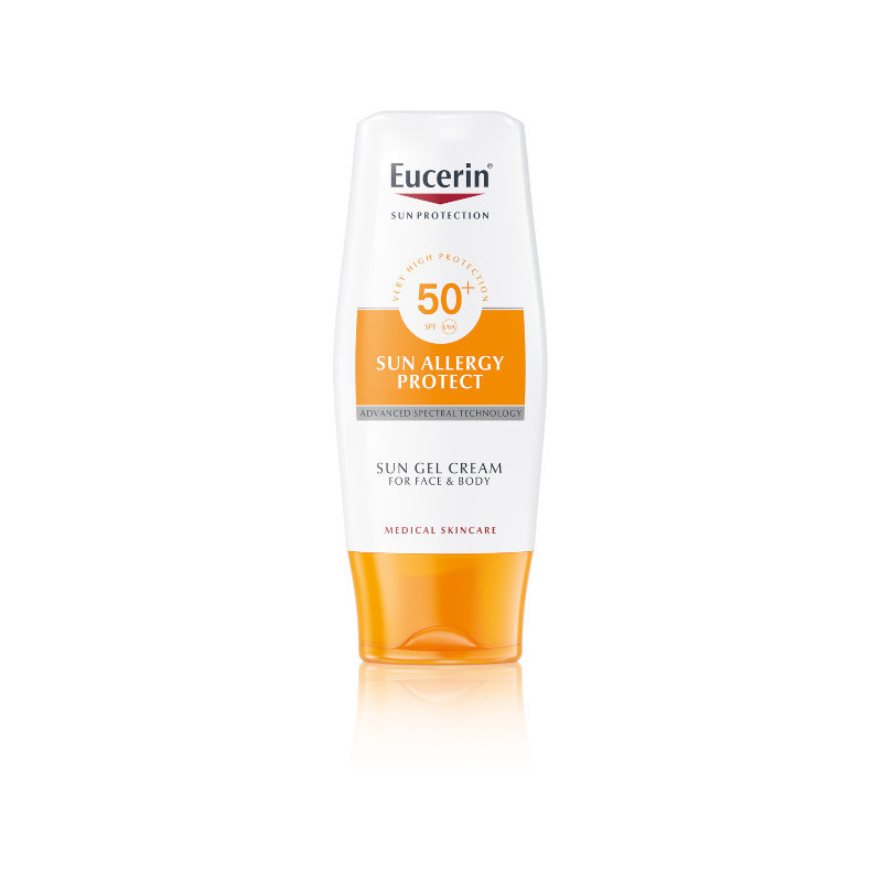 Eucerin Crème-gel solaire Protection contre les allergies SPF50 150 ml