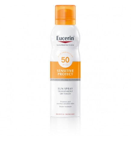 Eucerin Protector Solar Spray Transparente Oil Control Tacto Seco SPF50 200ml